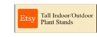 Tall Indoor/Outdoor Aluminum Plant Stands